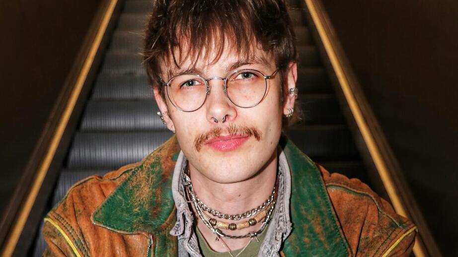 Lukas Nilsson, 23, börjar på scenskolan till hösten.