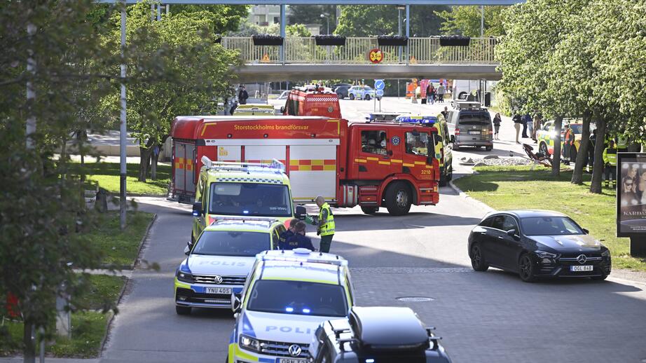 Dödsskjutningen i Hagalund i Solna ledde till en stor polisinsats. 