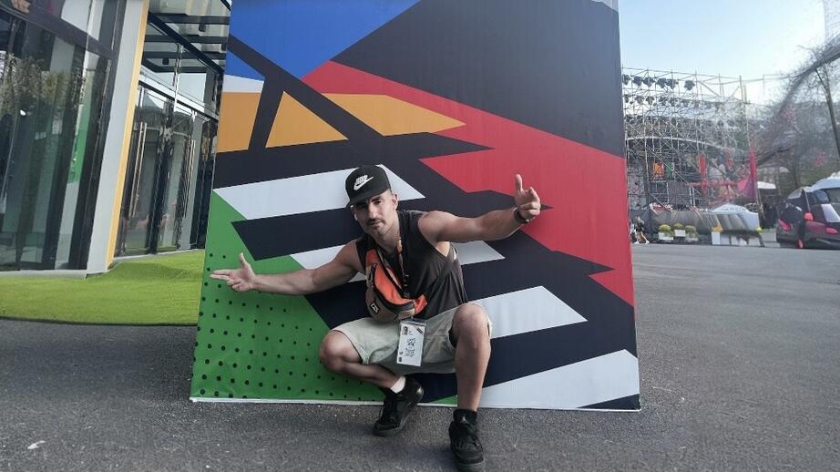 Ferhat Duz är på plats i Shanghai för Olympic Qualifier Series.