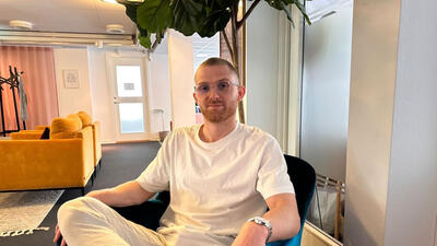 Adam Larson. Foto: William Svensson