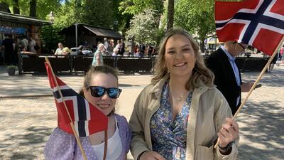 ”Syttende mai” – Orkester, folkdräkt och glass