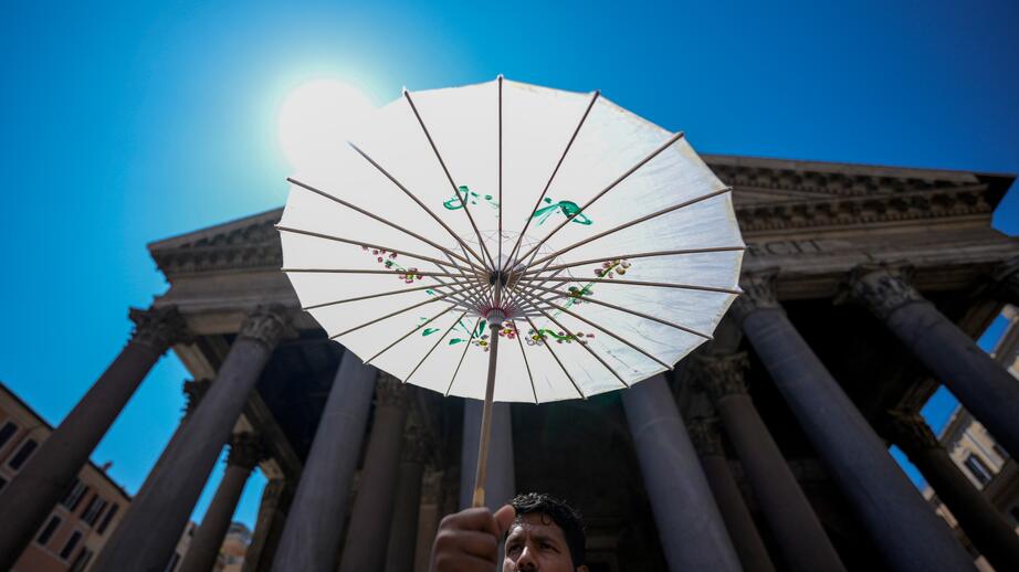 Italy Heat Wave. Foto: AP Photo/Andrew Medichini