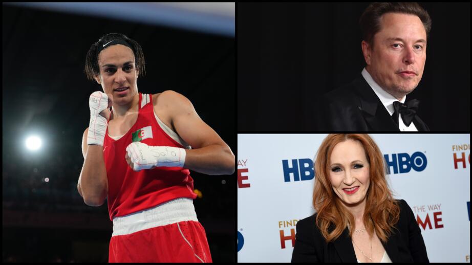 Imane Khelif, Elon Musk, J.K Rowling.