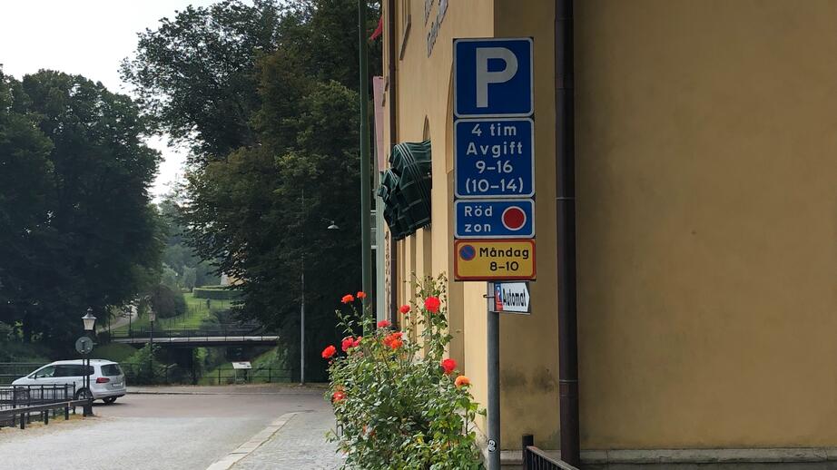 Parkering med särskilda bestämmelser.