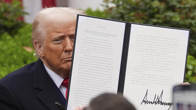 APTOPOX Trump. Foto: AP Photo/Evan Vucci