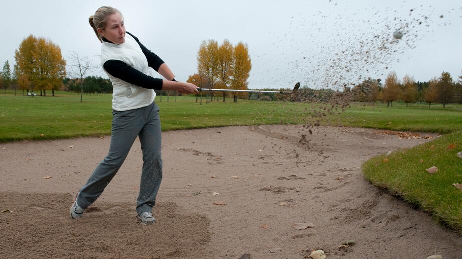 I Sverige fanns det över en halv miljon registererade golfspelare förra året.