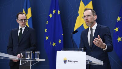 PRESSTRÄFF ÅTGÄRDER FÖR HEMMASITTARE. Foto: Lars Schröder/TT