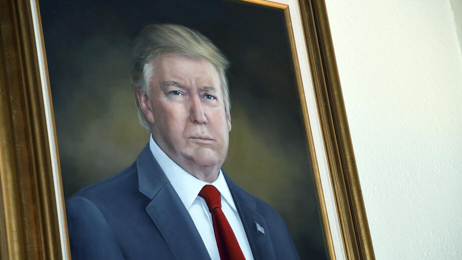 Donald Trumps porträttbild hängde tidigare i Colorados parlamentsbyggnad tills den togs ned.