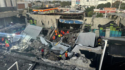 Dominican Republic Roof Collapse. Foto: Noticias SIN via AP/TT