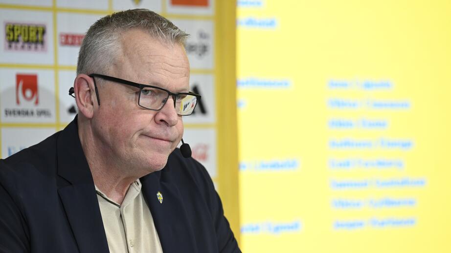 Janne Andersson under sin tid som förbundskapten.