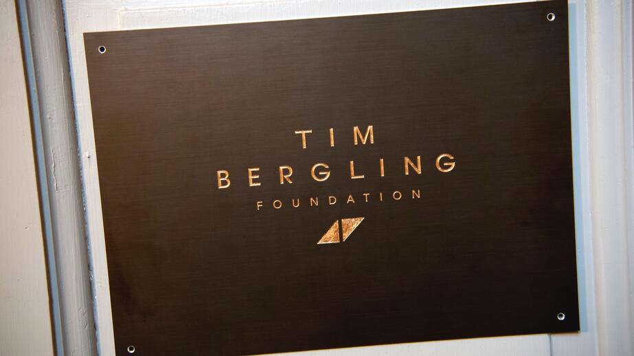 TIM BERGLING FOUNDATION. Foto: Henrik Montgomery/TT