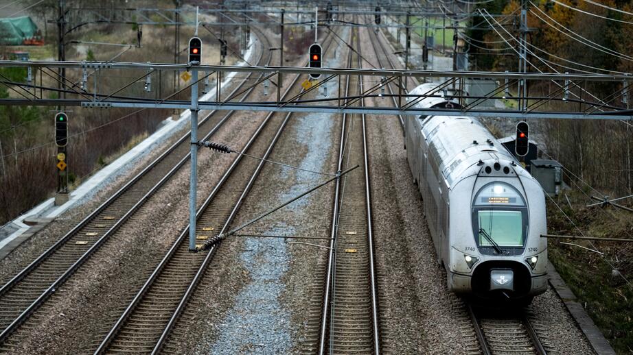TÅG INFRASTRUKTUR. Foto: Pontus Lundahl/TT