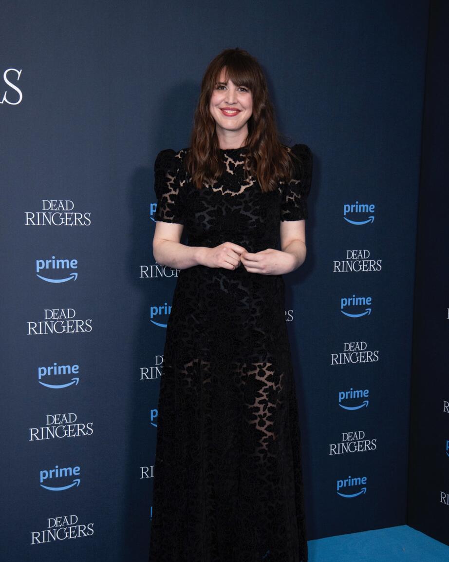 Alice Birch på premiären av TV-serien Dead Ringers.