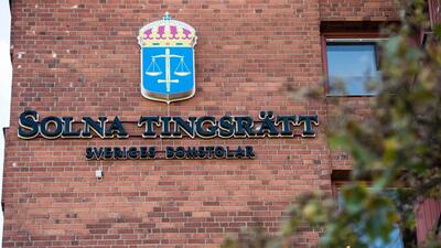 SOLNA TINGSRÄTT. Foto: Pontus Lundahl/TT