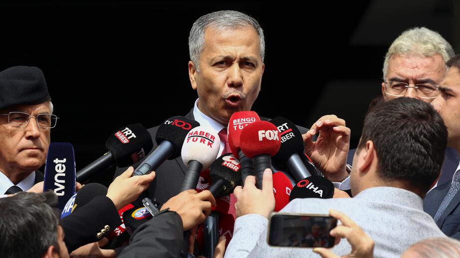 Turkiets inrikesminister, Ali Yerlikaya.
