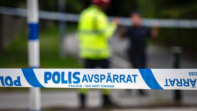 MISSTÄNKT FARLIGT FÖREMÅL MALMÖ. Foto: Johan Nilsson/TT