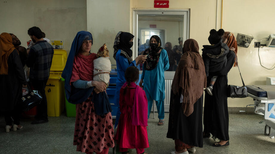 Barnsjukhuset Indira Gandhi i Kabul. 