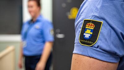INVIGNING NYA HÄKTET KRISTIANSTAD. Foto: Johan Nilsson/TT