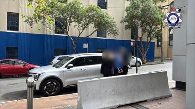 Image of foreign teen arrested. Foto: Australian Federal Police