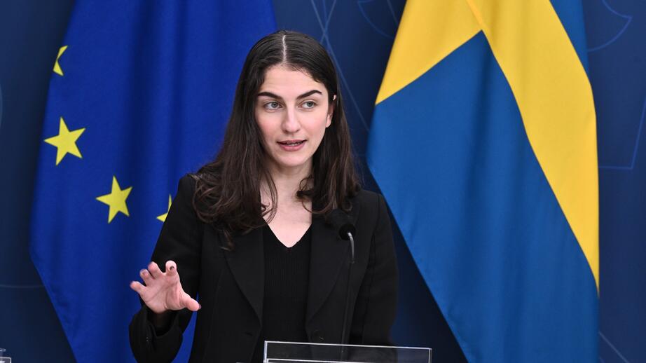 Romina Pourmokhtari blev den yngsta ministern någonsin i en svensk regering när hon tillträdde 2022.