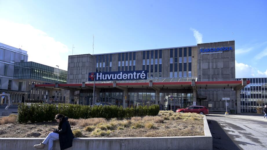 Karolinska sjukhuset i Huddinge.