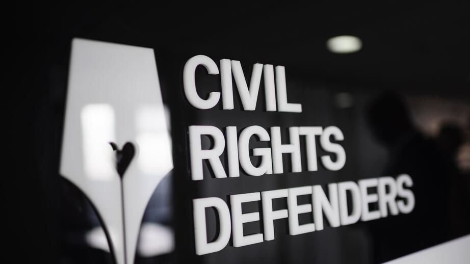 CIVIL RIGHTS DEFENDERS. Foto: Stina Stjernkvist/TT