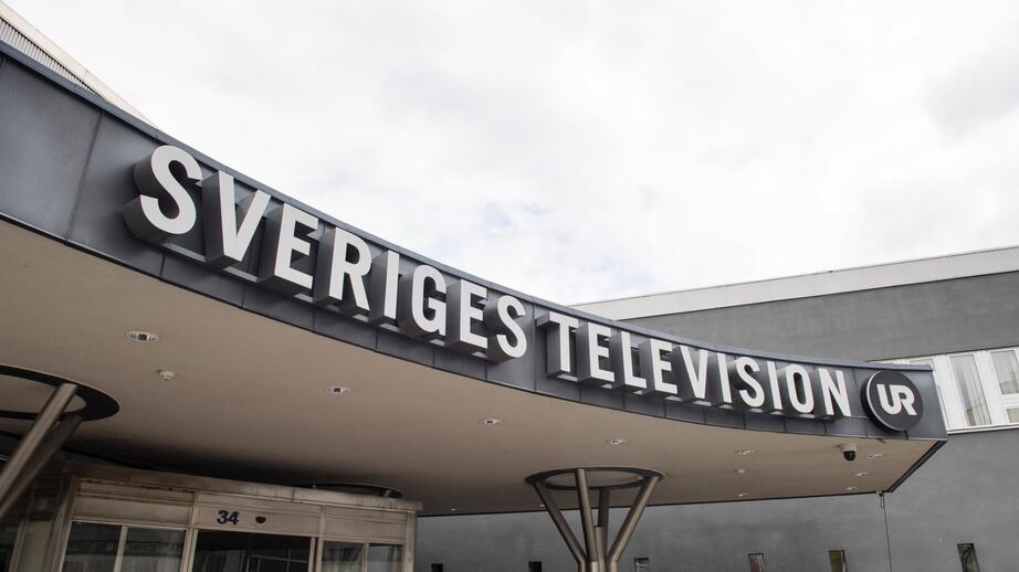 SVERIGES TELEVISION. Foto: Jessica Gow/TT