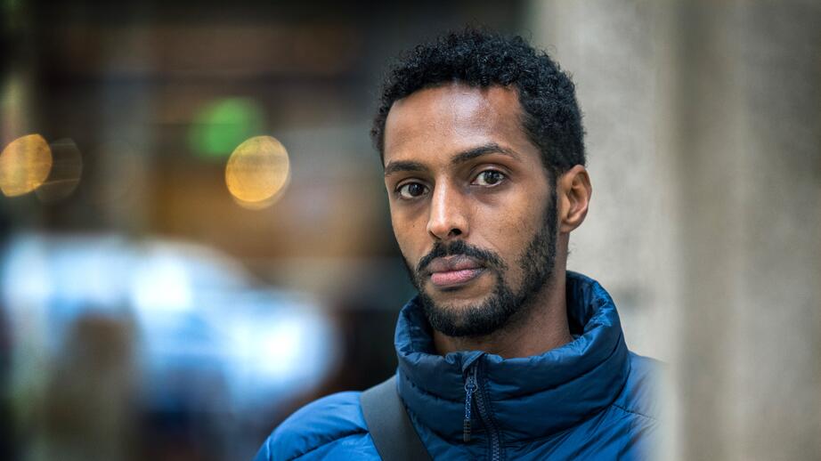 Mohamed Yussuf, författare till ”Nation av poeter”.