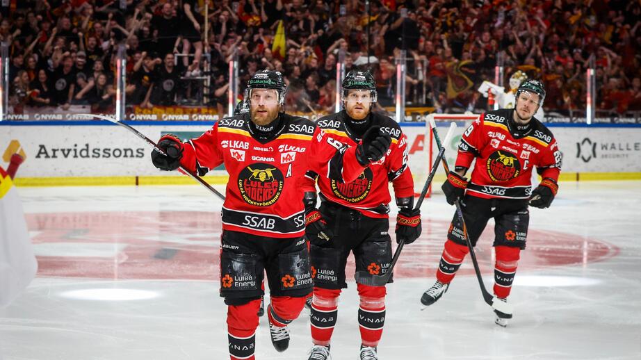 SHL FINAL LULEÅ-BRYNÄS. Foto: Pär Bäckström/TT