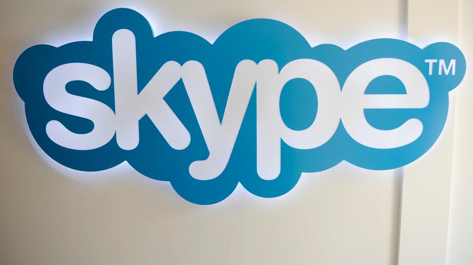 En av olika loggor som Skype använt under sin tid på marknaden. 