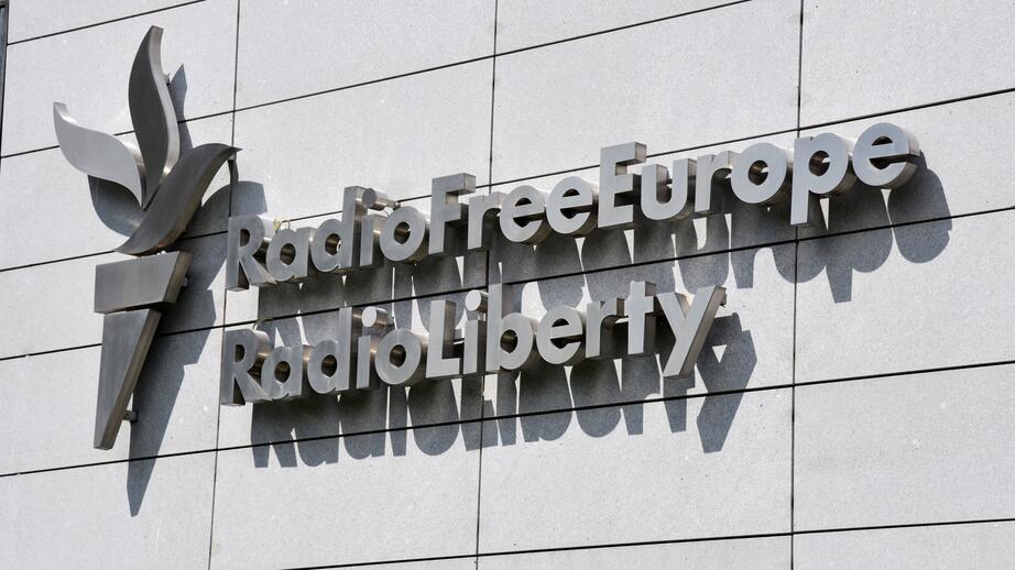 Amerikanska Radio Free Europe/Radio Libery flyttade på 1990-talet sitt högkvarter från tyska München till Prag, efter en särskild inbjudan från Tjeckiens dåvarande president Vaclav Havel. Arkivfoto.