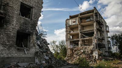 KRIGET I UKRAINA. Foto: Linus Sundahl-Djerf/SvD/TT