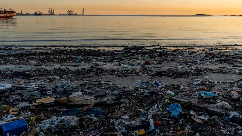 Större plastskräp bryts ned till mikroplaster som sprids i naturen. 