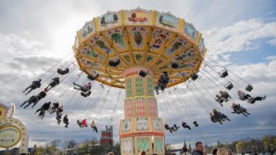 GRÖNA LUND INFÖR SÄSONGEN 2025. Foto: Viktoria Bank/TT