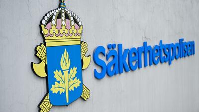 SÄKERHETSPOLISEN. Foto: Henrik Montgomery/TT