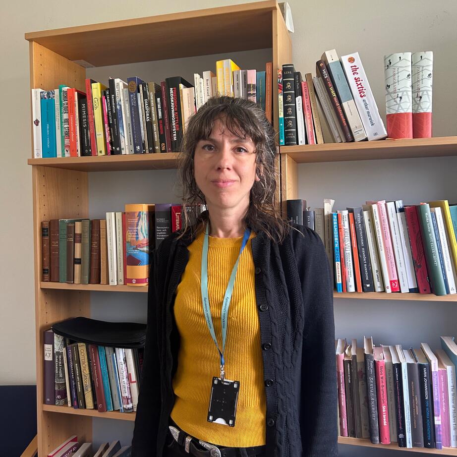Lydia Wistisen ser litteraturen som ett sätt att få tillgång till andra världar. 