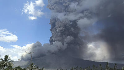 Indonesia Volcano. Foto: AP Photo