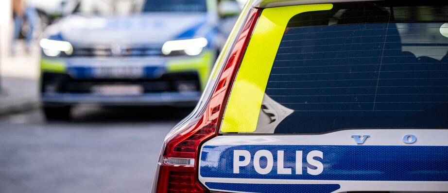 POLIS MISSHANDLAD I MALMÖ. Foto: Johan Nilsson/TT