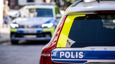 POLIS MISSHANDLAD I MALMÖ. Foto: Johan Nilsson/TT