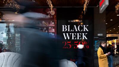 BLACK FRIDAY. Foto: Jakob Åkersten Brodén/TT