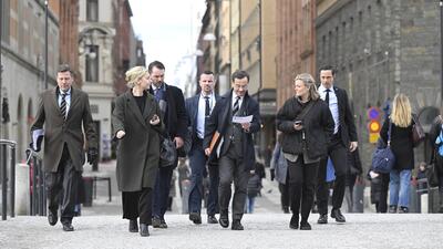 ÅTERRAPPORTERING KRISTERSSON. Foto: Jessica Gow/TT