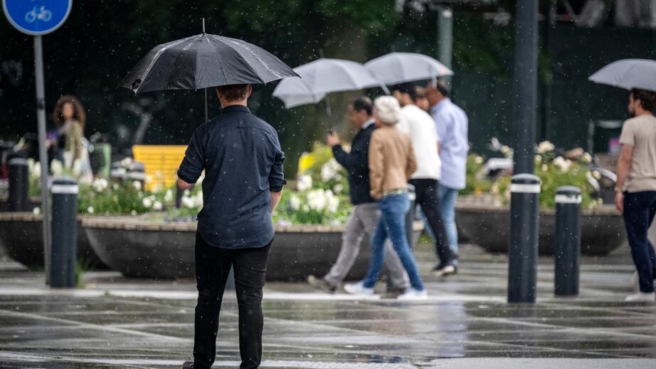 SOMMARREGN I JUNI I MALMÖ. Foto: Johan Nilsson/TT