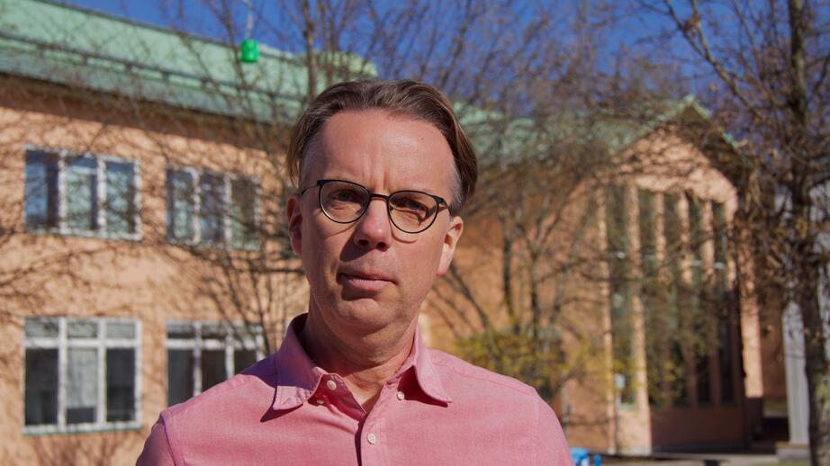 Knutbyskolans rektor Hans Ovsjö. 