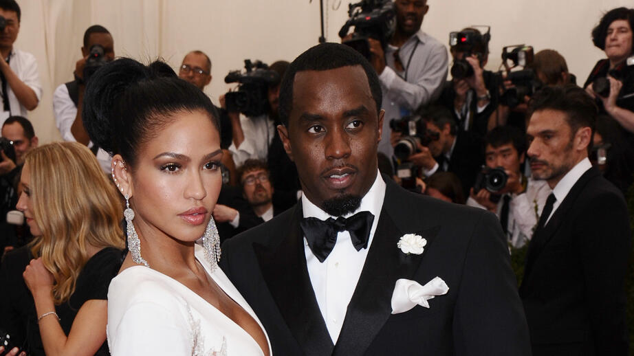 Cassie Ventura tillsammans med ex-pojkvännen Diddy.