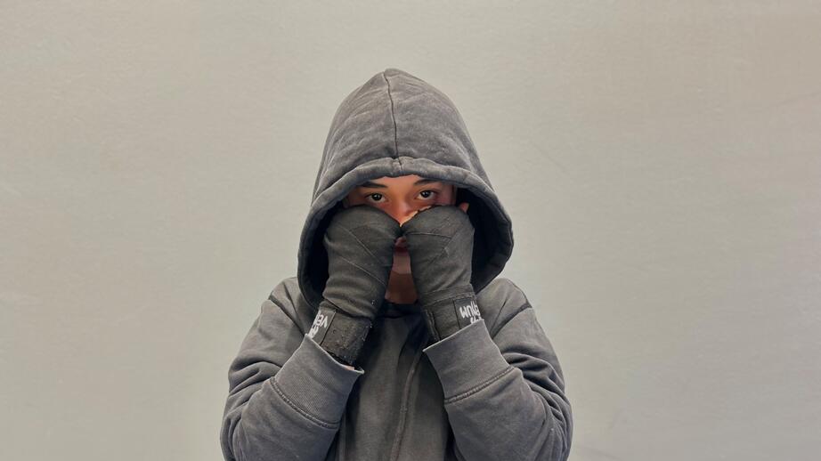15-åriga Sabira Akbar har alltid haft ett intresse för kickboxning. 