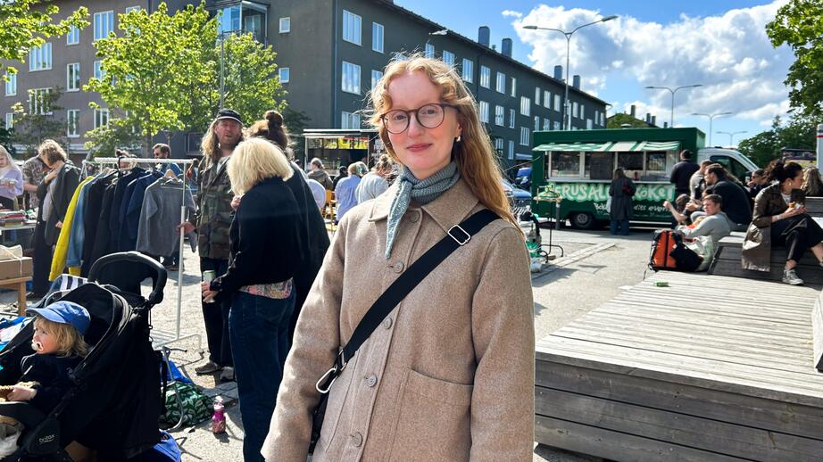 Katie Harvey är en av Bagis Megaloppis besökare.