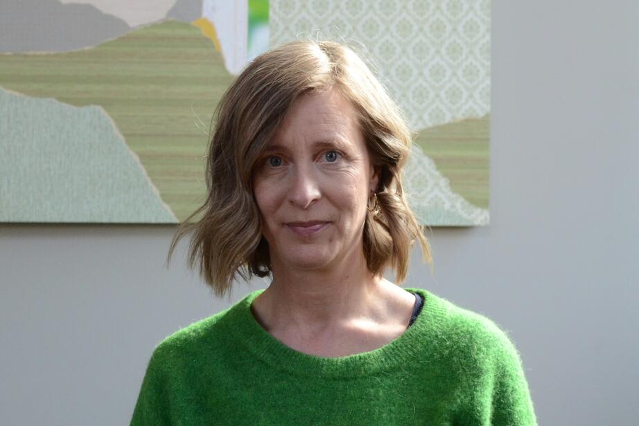 Emma Sjöström på Clarion Tapetfabriken i Sickla, Stockholm. 