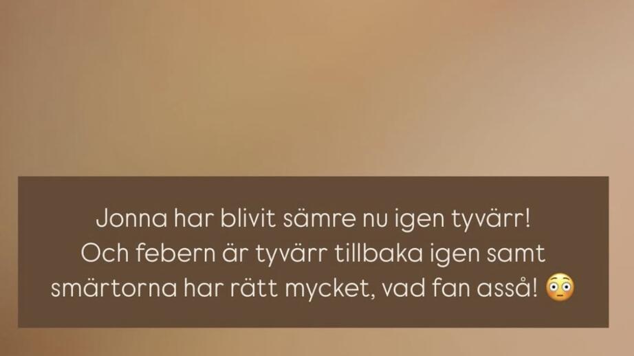 Joakim Lundell uppdaterar sin story kontinuerligt.