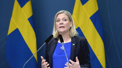 Finansminister Magdalena Andersson (S).. Foto: Janerik Henriksson/TT