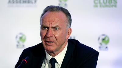 Karl-Heinz Rummenigge. Foto: AP/TT Nyhetsbyrån